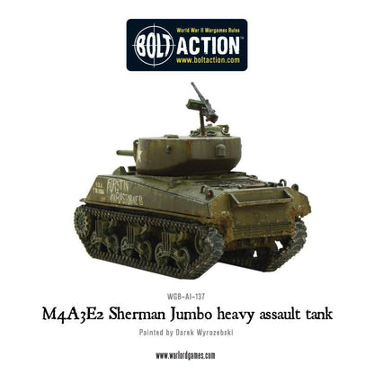 Achtung Panzer!: US Tanks - M4A3E2 Sherman Jumbo heavy assault tank