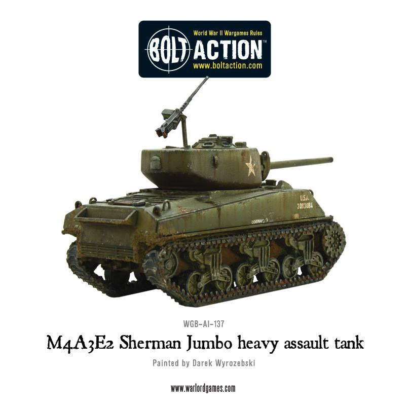 Achtung Panzer!: US Tanks - M4A3E2 Sherman Jumbo heavy assault tank