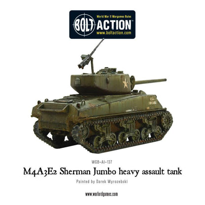 Achtung Panzer!: US Tanks - M4A3E2 Sherman Jumbo heavy assault tank