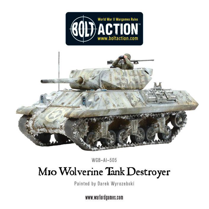 Achtung Panzer!: British Tanks - M10 Tank Destroyer/Wolverine (Plastic Box)