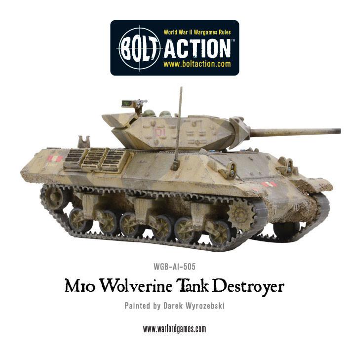 Achtung Panzer!: British Tanks - M10 Tank Destroyer/Wolverine (Plastic Box)