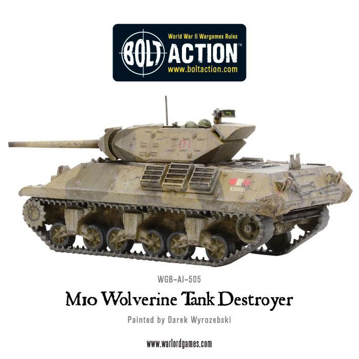 Achtung Panzer!: British Tanks - M10 Tank Destroyer/Wolverine (Plastic Box)