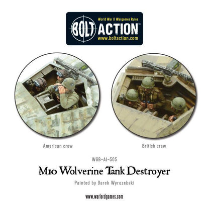Achtung Panzer!: British Tanks - M10 Tank Destroyer/Wolverine (Plastic Box)