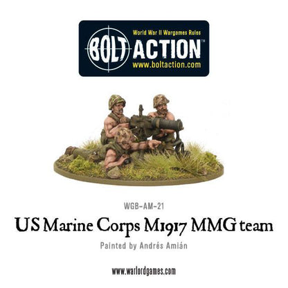 Bolt Action: USA - USMC M1917 MMG team