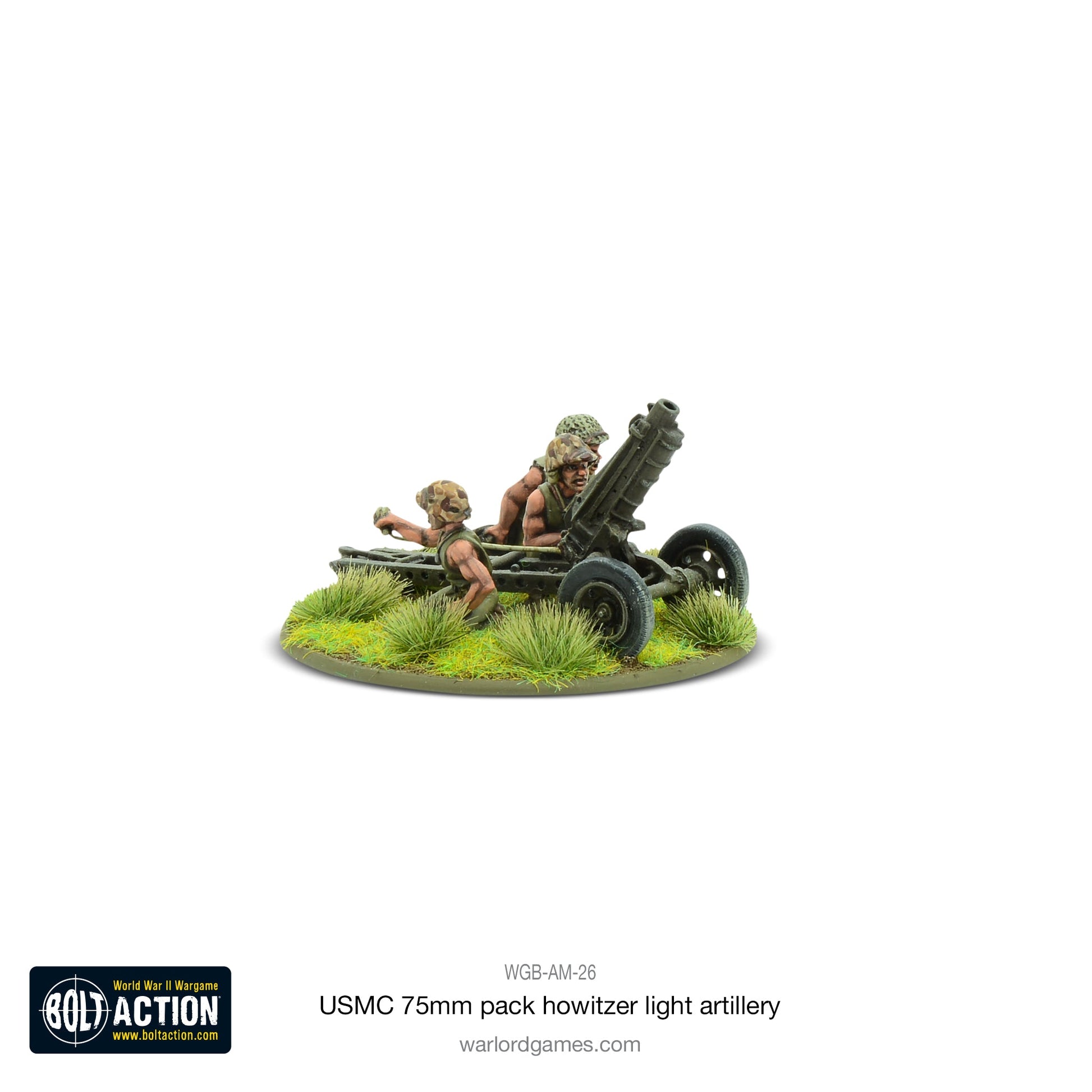 Bolt Action: USA - USMC 75mm pack howitzer light artillery