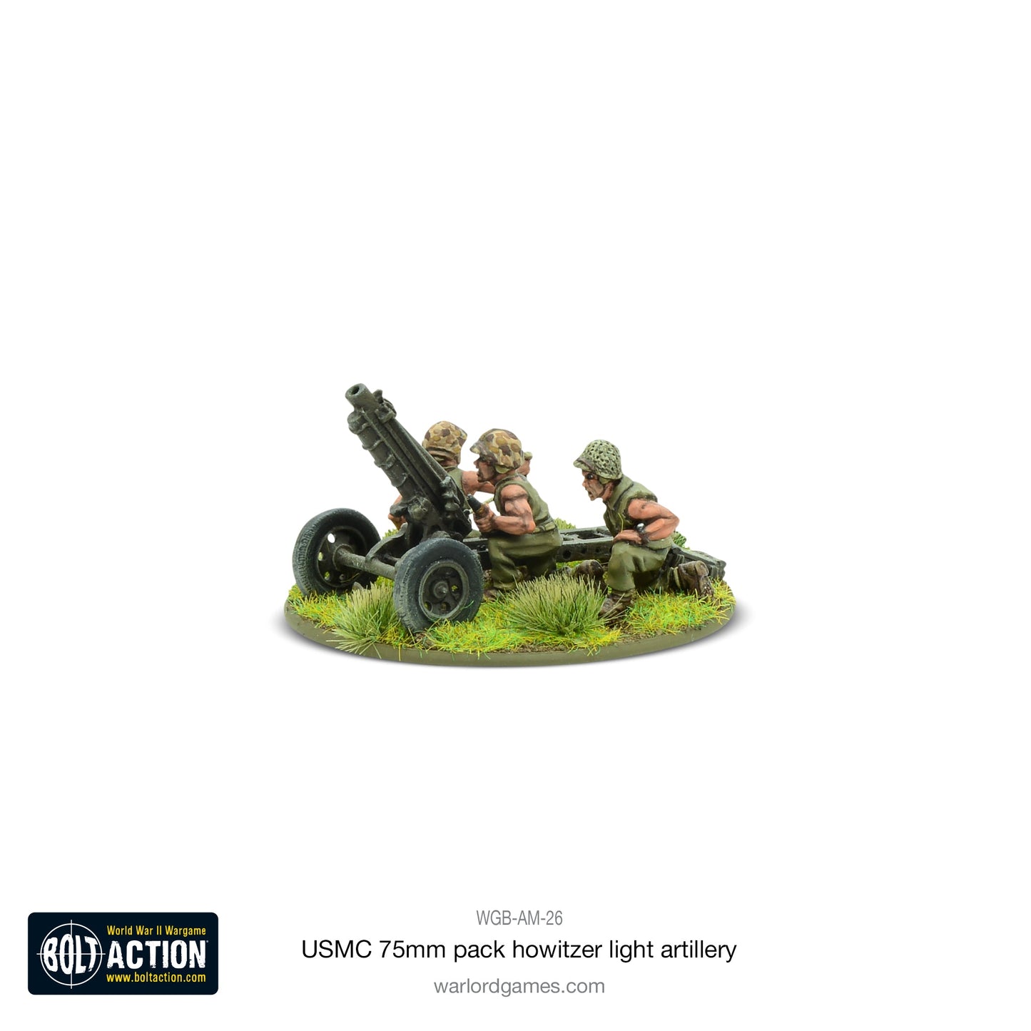 Bolt Action: USA - USMC 75mm pack howitzer light artillery
