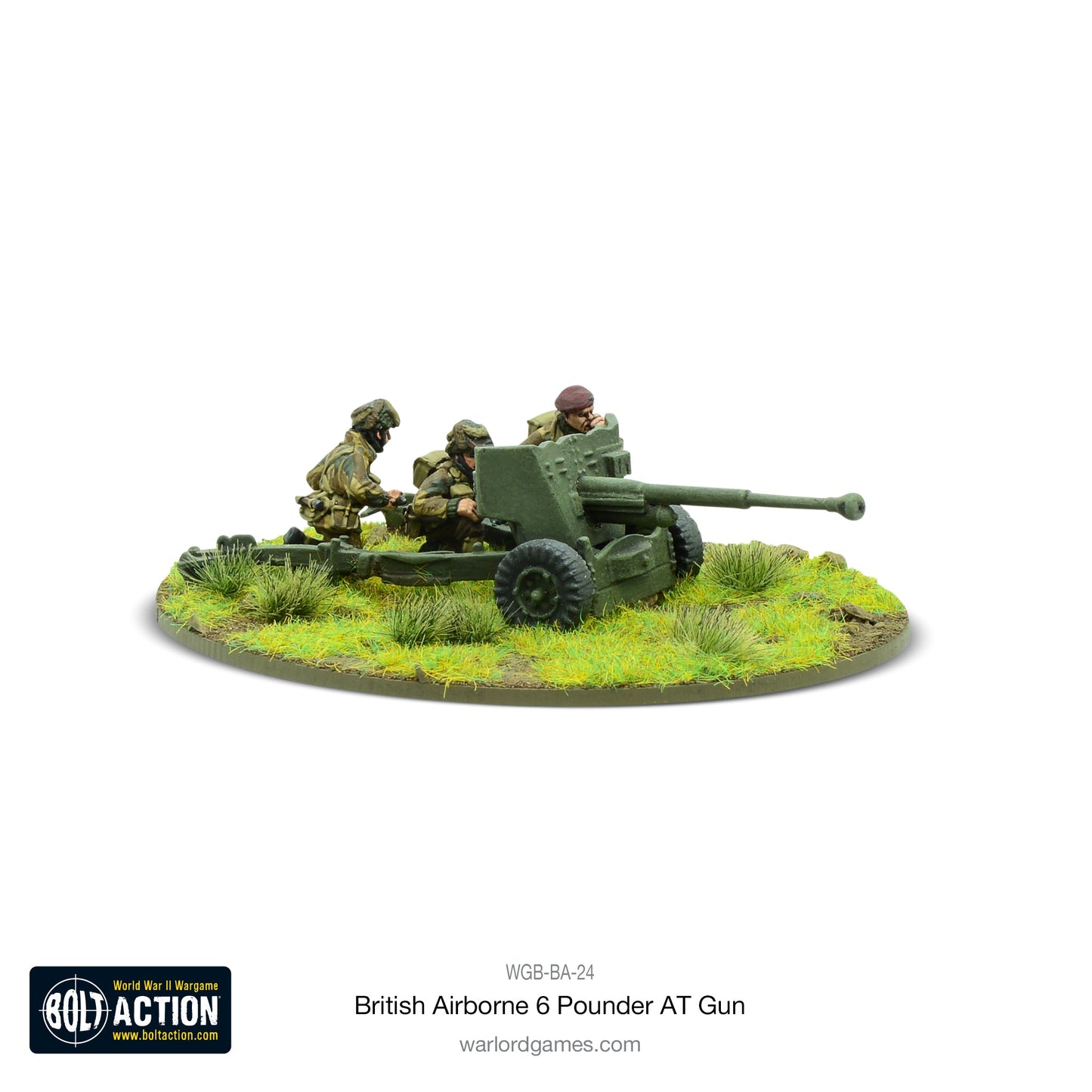Bolt Action: British Airborne Six Pounder AT Gun