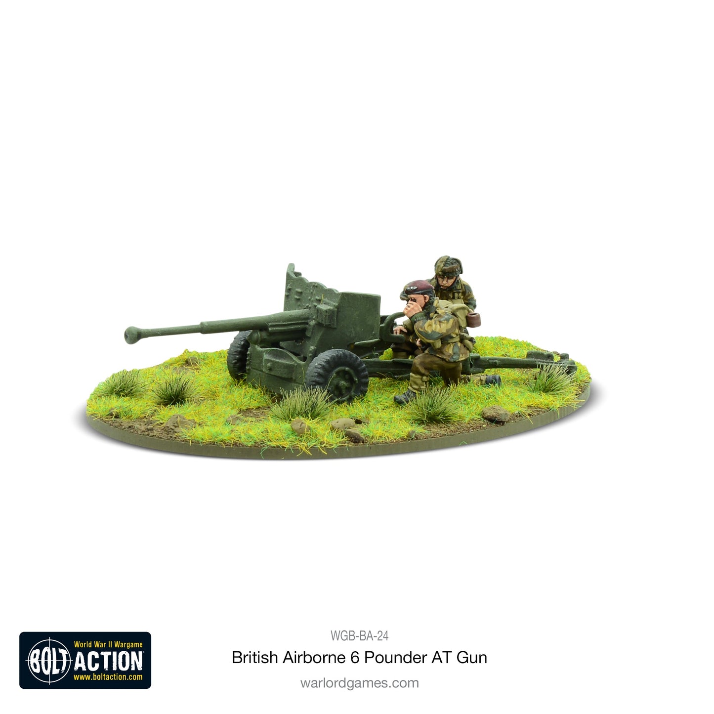 Bolt Action: British Airborne Six Pounder AT Gun