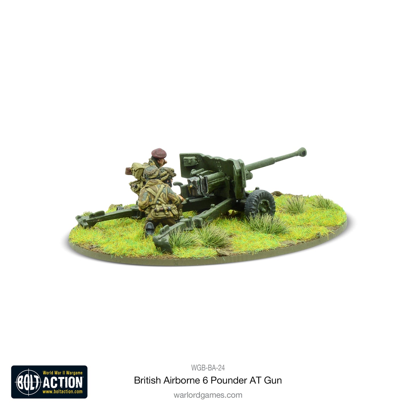 Bolt Action: British Airborne Six Pounder AT Gun
