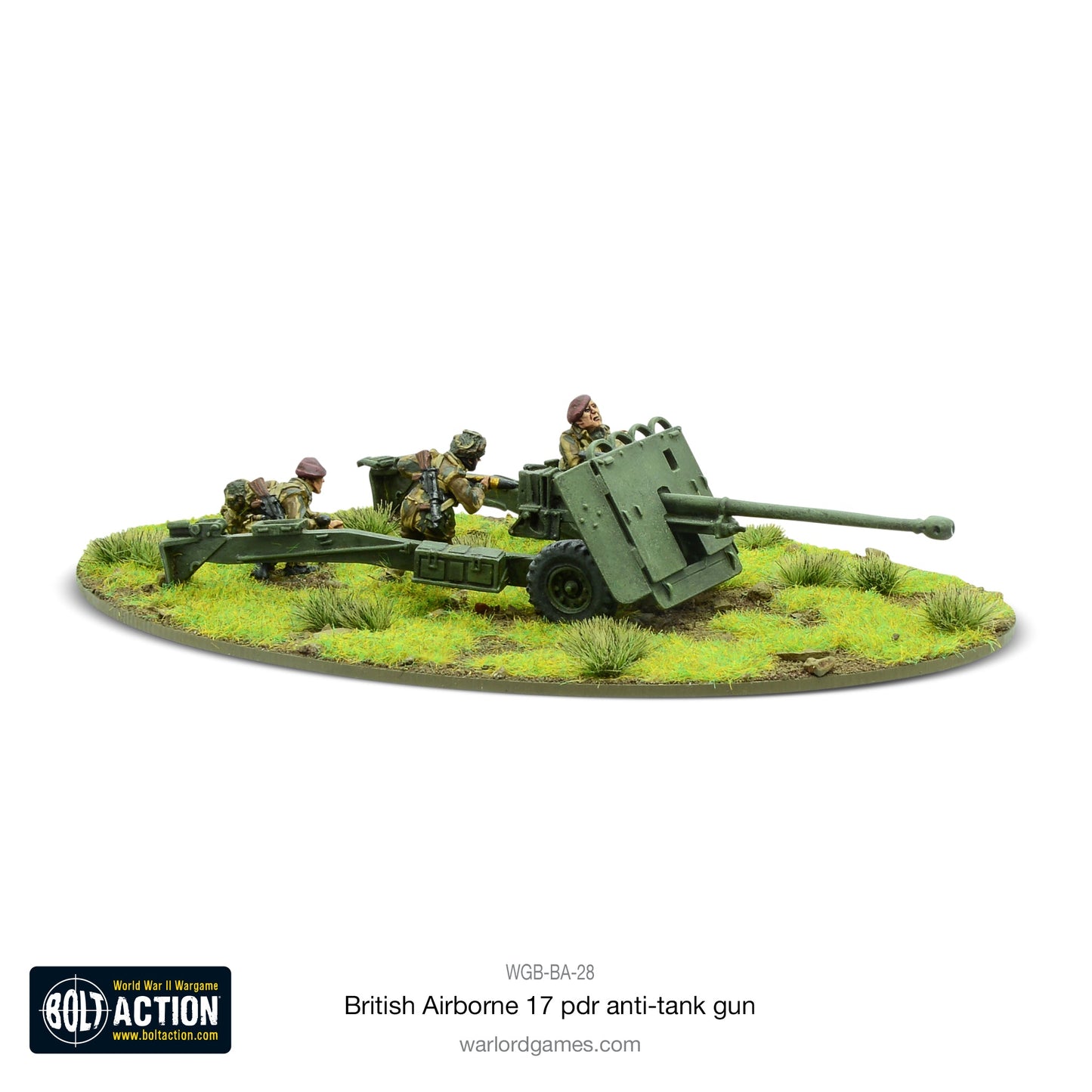 Bolt Action: British Airborne 17 pdr anti-tank gun