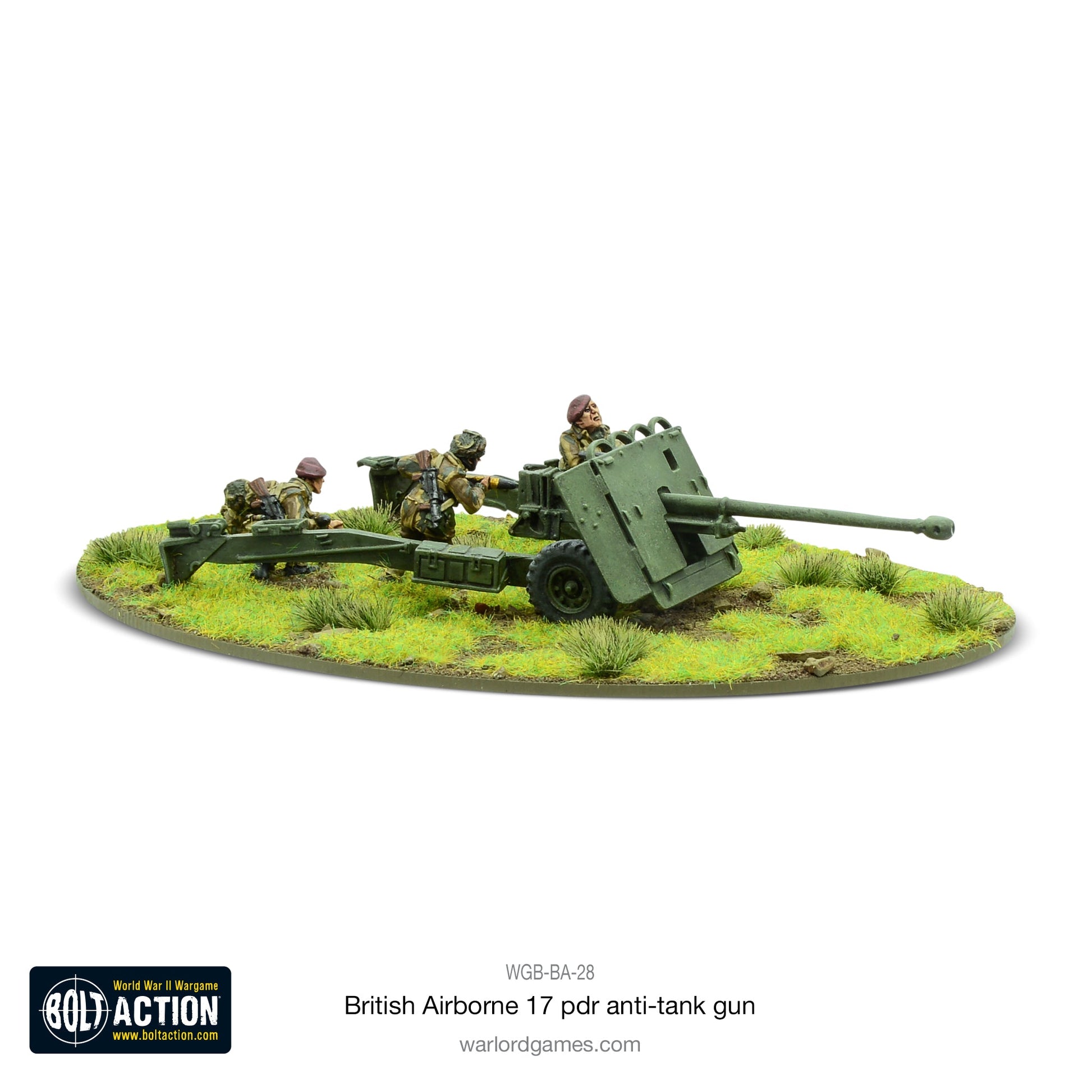 Bolt Action: British Airborne 17 pdr anti-tank gun