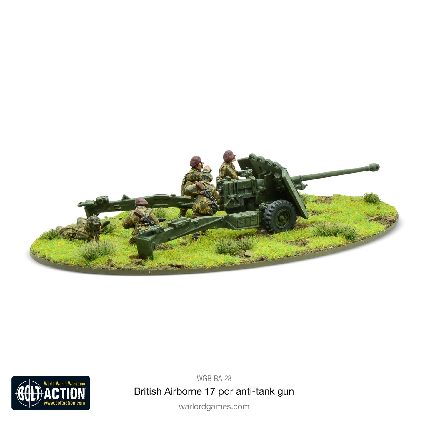 Bolt Action: British Airborne 17 pdr anti-tank gun