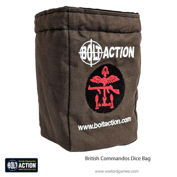 Bolt Action: British Commandos Dice Bag