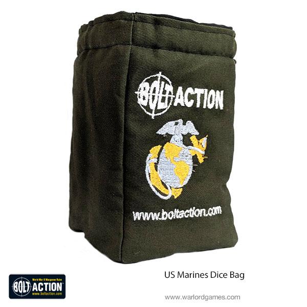 Bolt Action: USA - US Marines Dice Bag