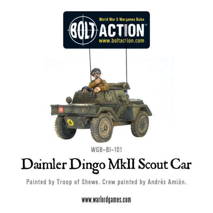Bolt Action: British Daimler Dingo MkII Scout Car