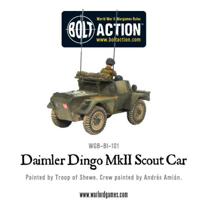 Bolt Action: British Daimler Dingo MkII Scout Car