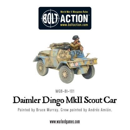 Bolt Action: British Daimler Dingo MkII Scout Car