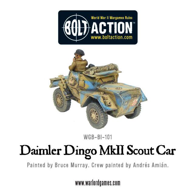Bolt Action: British Daimler Dingo MkII Scout Car