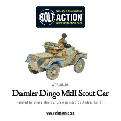 Bolt Action: British Daimler Dingo MkII Scout Car