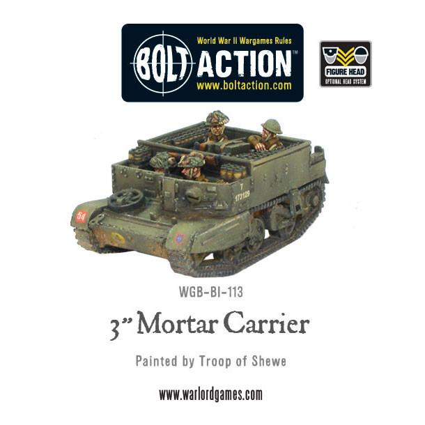 Bolt Action: 3" Mortar Carrier