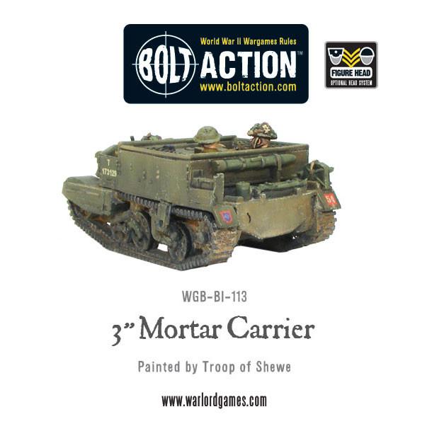 Bolt Action: 3" Mortar Carrier