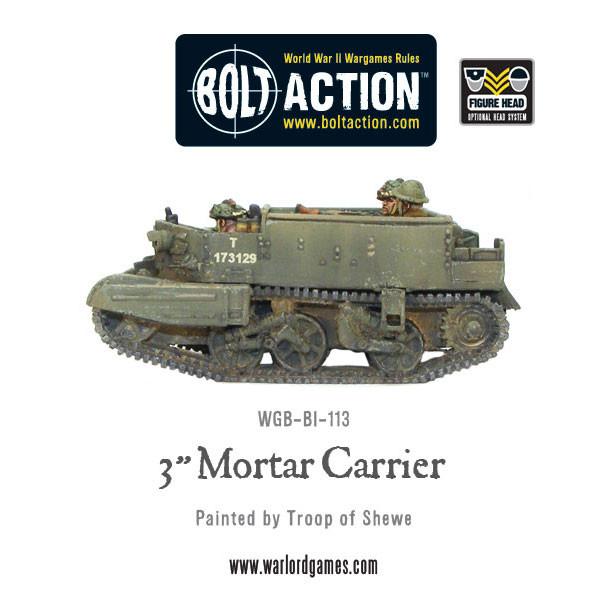 Bolt Action: 3" Mortar Carrier
