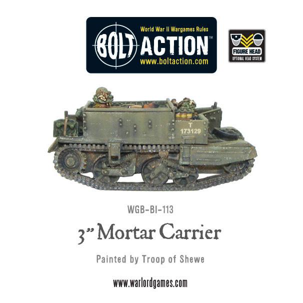 Bolt Action: 3" Mortar Carrier