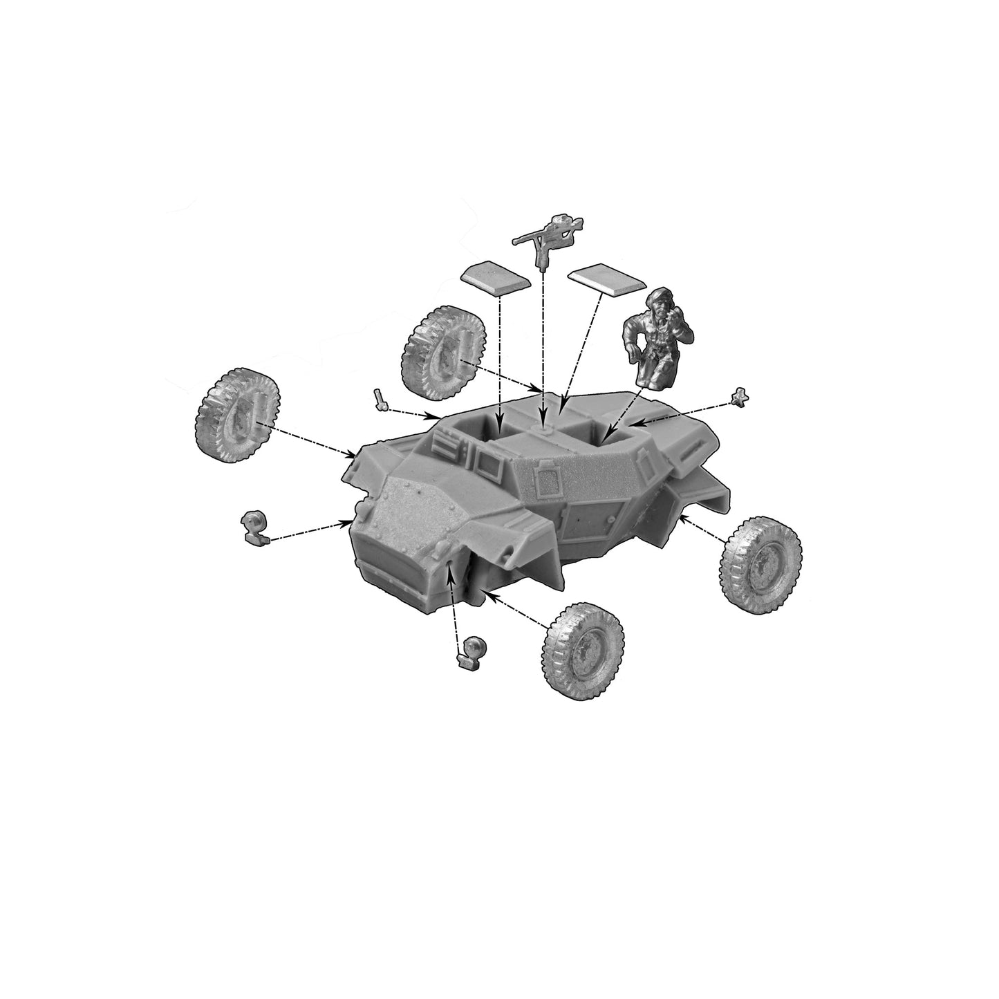 Bolt Action: Humber Scout Car