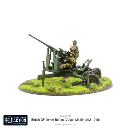 Bolt Action: British QF 40mm Bofors AA gun Mk III (1942-1945)