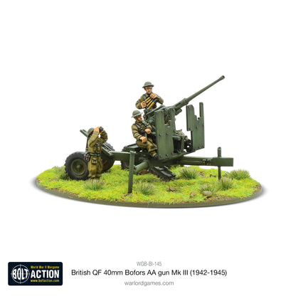 Bolt Action: British QF 40mm Bofors AA gun Mk III (1942-1945)