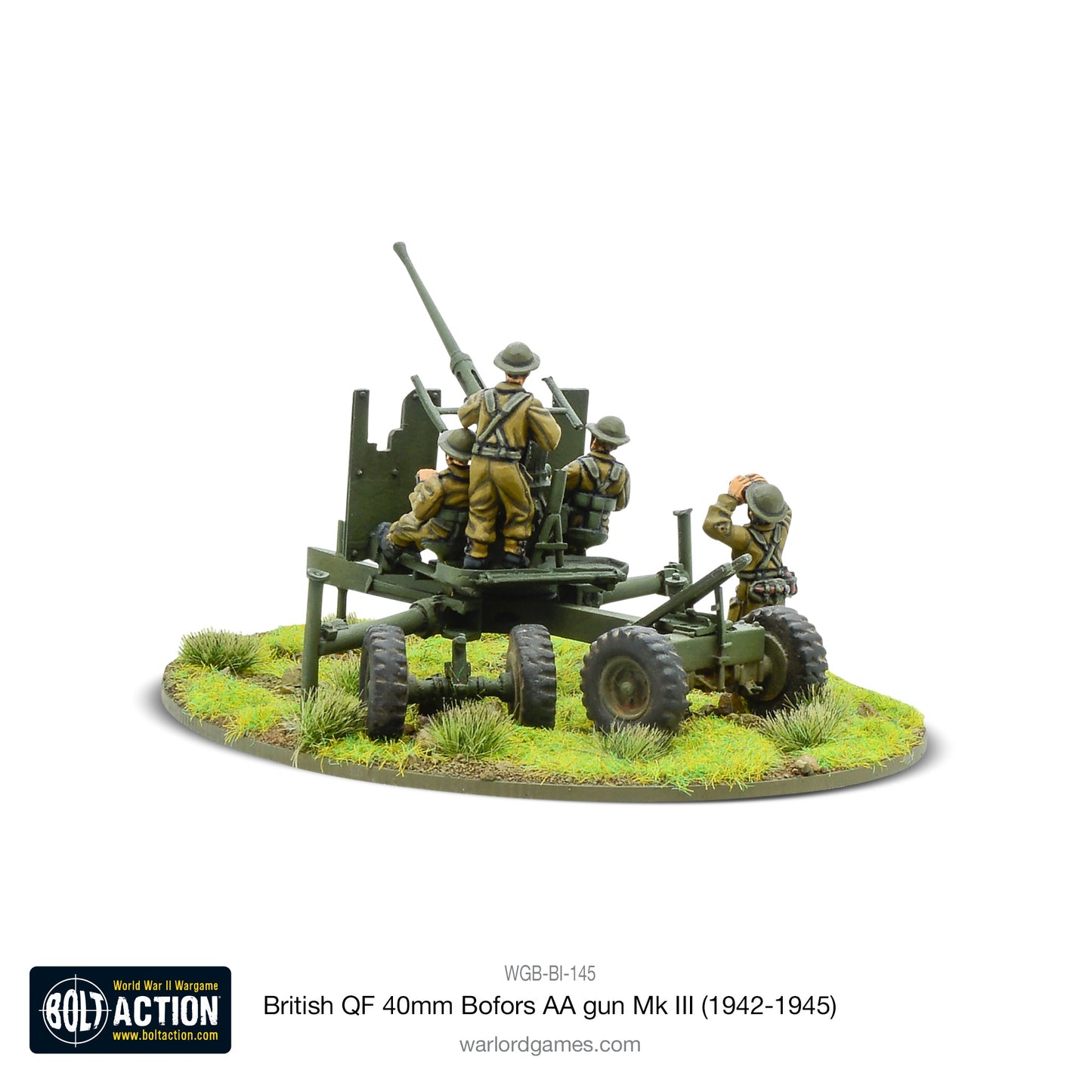 Bolt Action: British QF 40mm Bofors AA gun Mk III (1942-1945)