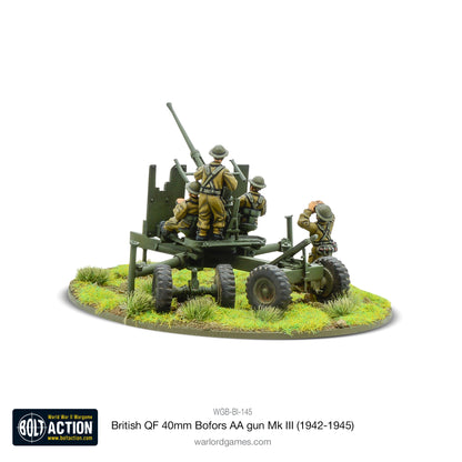 Bolt Action: British QF 40mm Bofors AA gun Mk III (1942-1945)