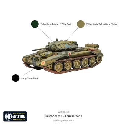 Bolt Action: Crusader MK I/II tank
