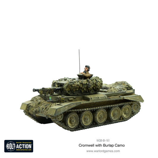 Achtung Panzer!: British Tanks - Cromwell with burlap camo