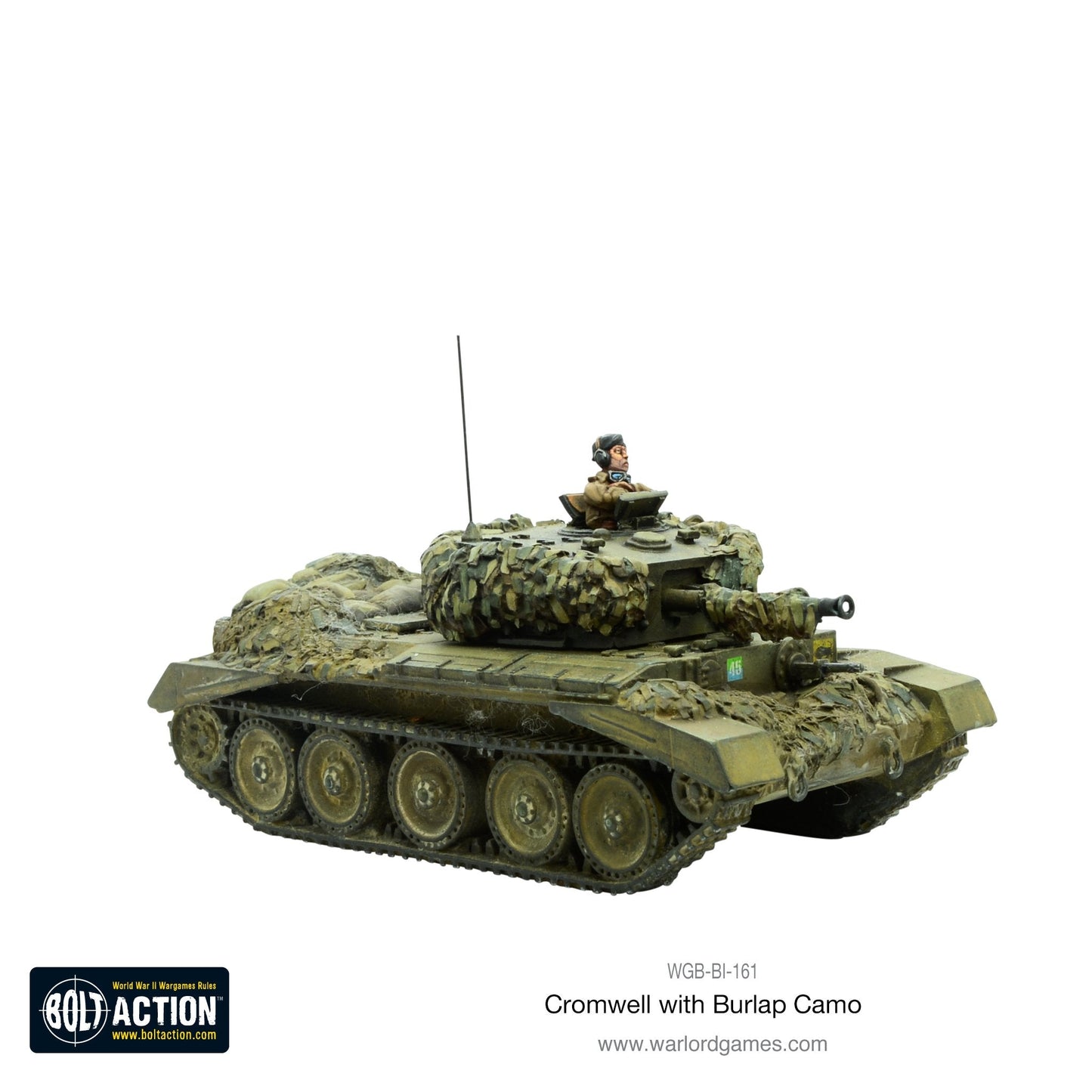 Achtung Panzer!: British Tanks - Cromwell with burlap camo
