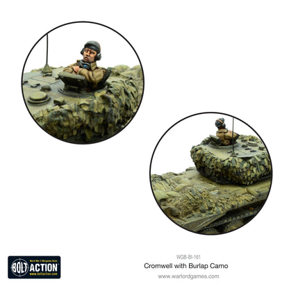 Achtung Panzer!: British Tanks - Cromwell with burlap camo