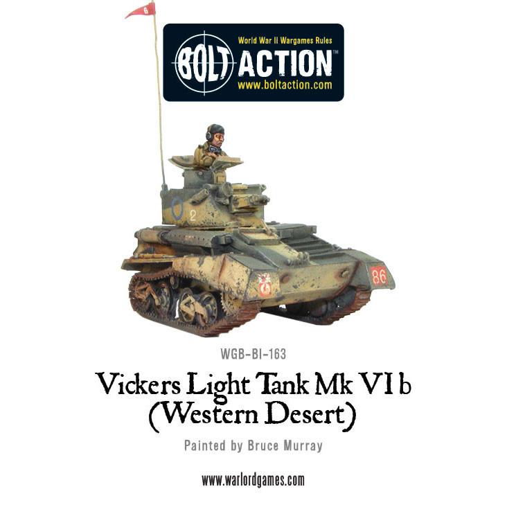 Bolt Action: Vickers Light Tank Mk VIB (Western Desert)
