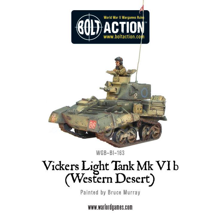 Bolt Action: Vickers Light Tank Mk VIB (Western Desert)