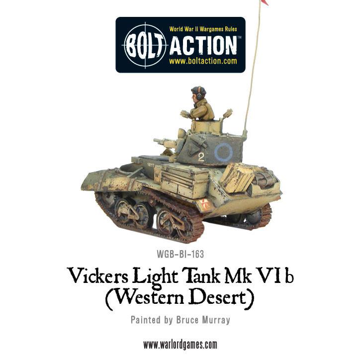 Bolt Action: Vickers Light Tank Mk VIB (Western Desert)