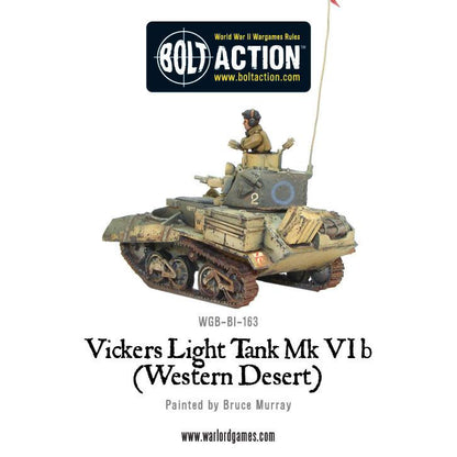 Bolt Action: Vickers Light Tank Mk VIB (Western Desert)