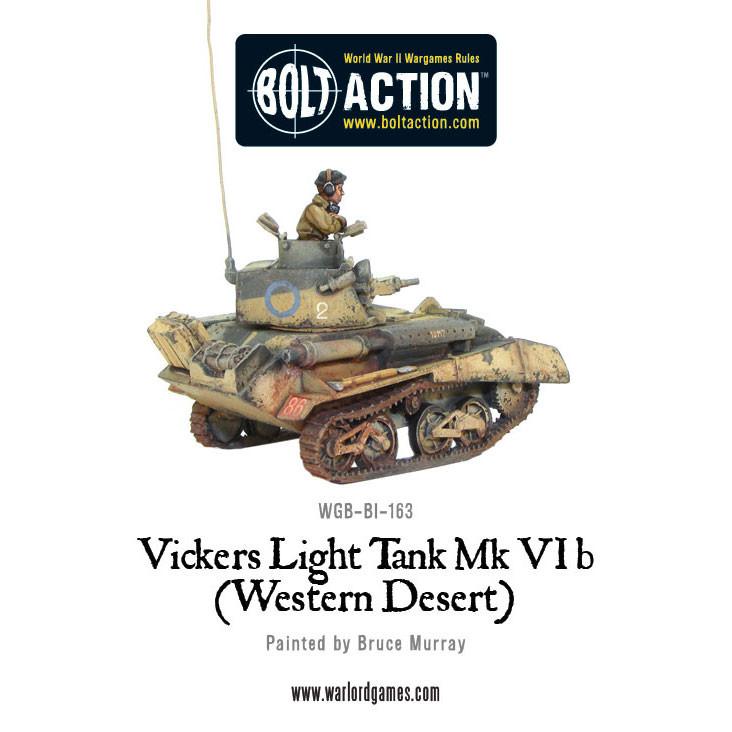 Bolt Action: Vickers Light Tank Mk VIB (Western Desert)