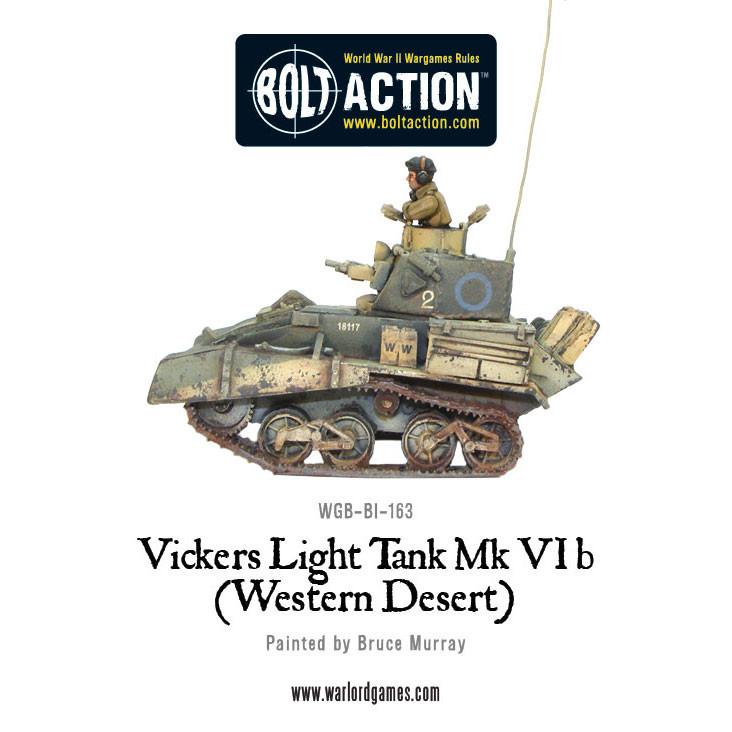 Bolt Action: Vickers Light Tank Mk VIB (Western Desert)