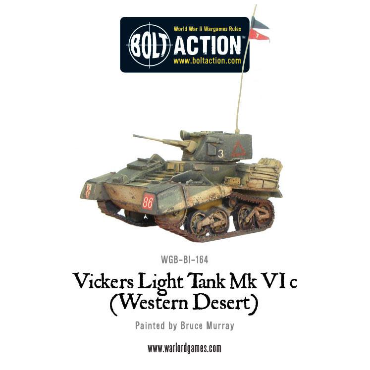 Bolt Action: Vickers Light Tank Mk VIC (Western Desert)