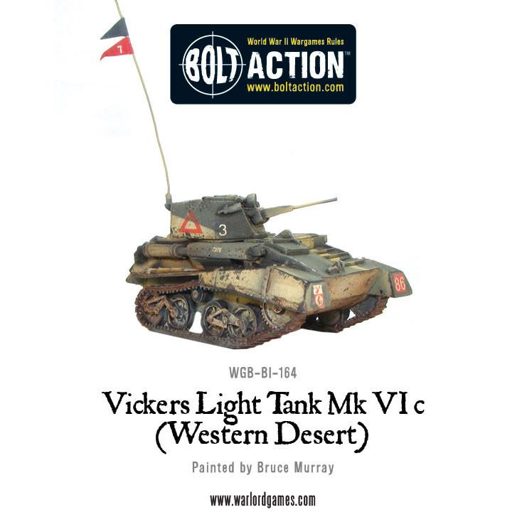 Bolt Action: Vickers Light Tank Mk VIC (Western Desert)