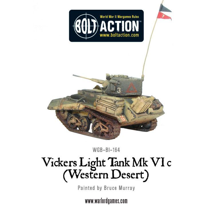 Bolt Action: Vickers Light Tank Mk VIC (Western Desert)