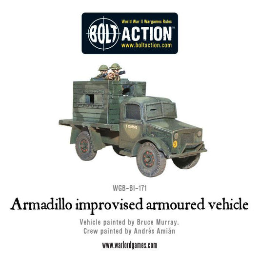 Bolt Action: Armadillo improvised armoured vehicle