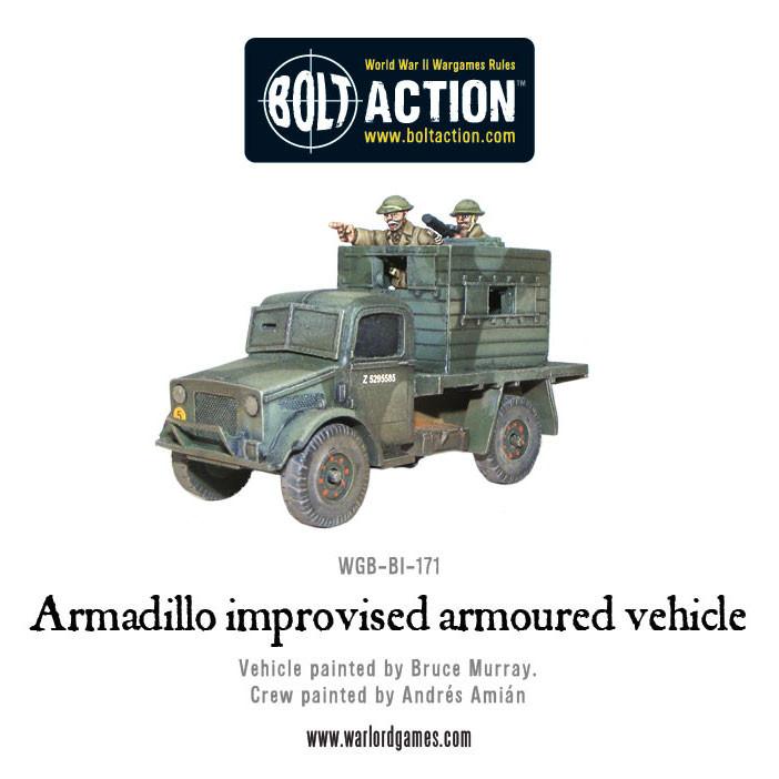 Bolt Action: Armadillo improvised armoured vehicle
