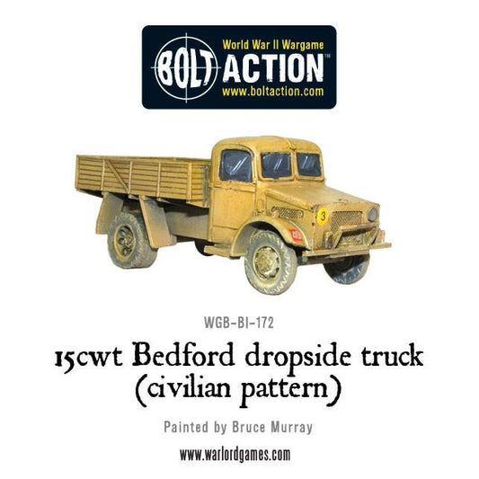 Bolt Action: 15cwt Bedford dropside truck (civilian pattern)