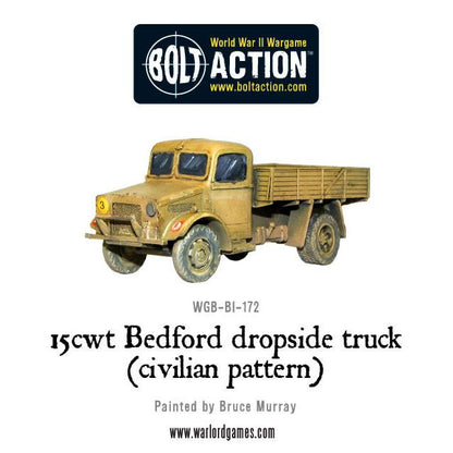 Bolt Action: 15cwt Bedford dropside truck (civilian pattern)