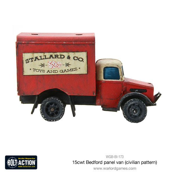 Bolt Action: 15cwt Bedford panel van (civilian pattern)